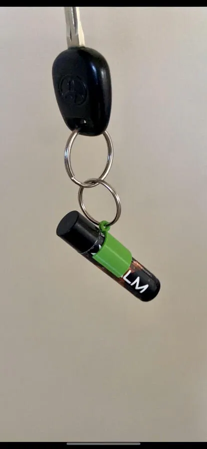 Chapstick Holder Keychain (Snap in place)