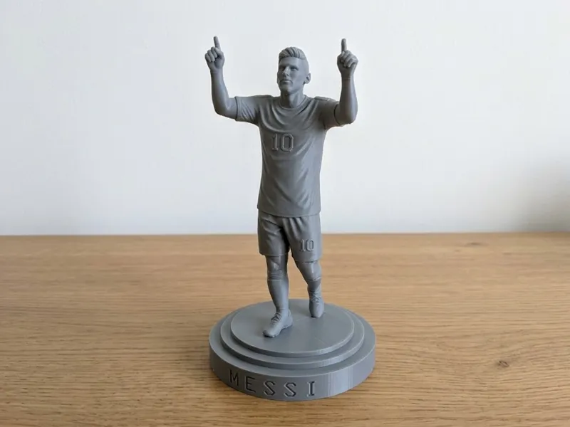 Leo Messi 10 Pointing to Heaven Celebration 