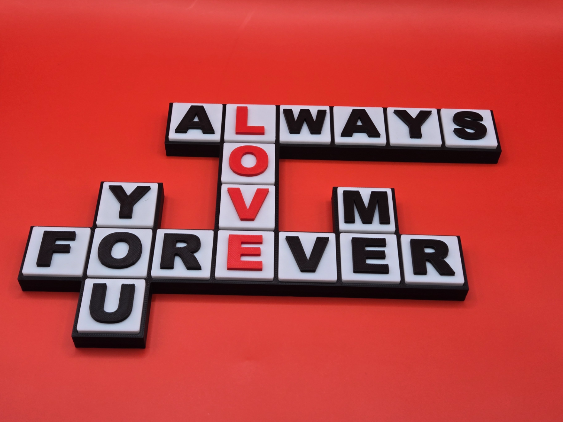 Love Crossword - Simple and easy Print 