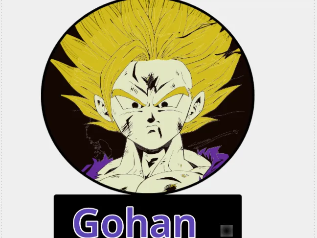 Gohan Super saiyan 2 Light Box