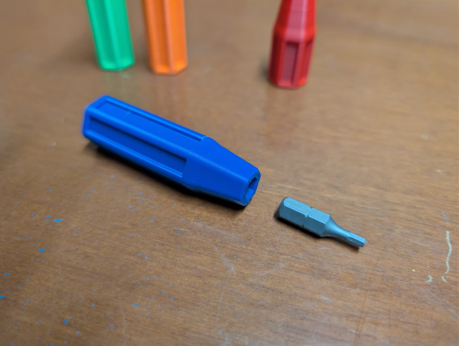 Miniatura 2 do modelo 3D 1/4 Inch Hex Bit Screwdriver Handle Set