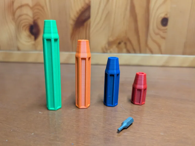 1/4 Inch Hex Bit Screwdriver Handle Set
