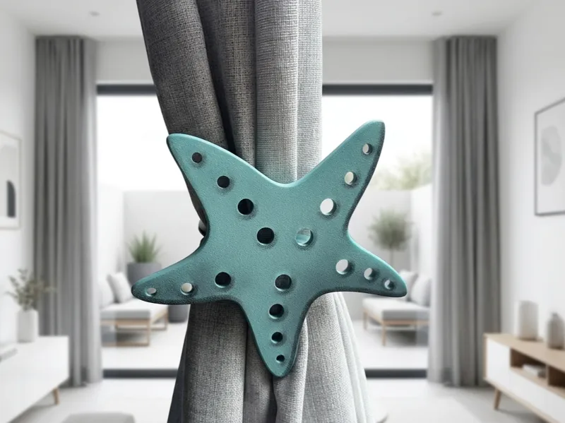 Sujeta cortinas starfish