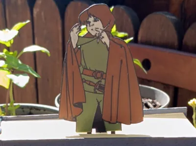 Frodo Bookmark Multicolor Bakshi  Print-in-Place
