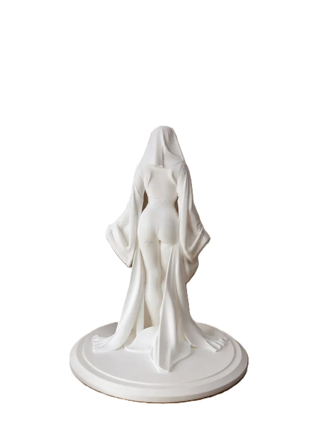 Veiled Ghost Girl Statue view 2