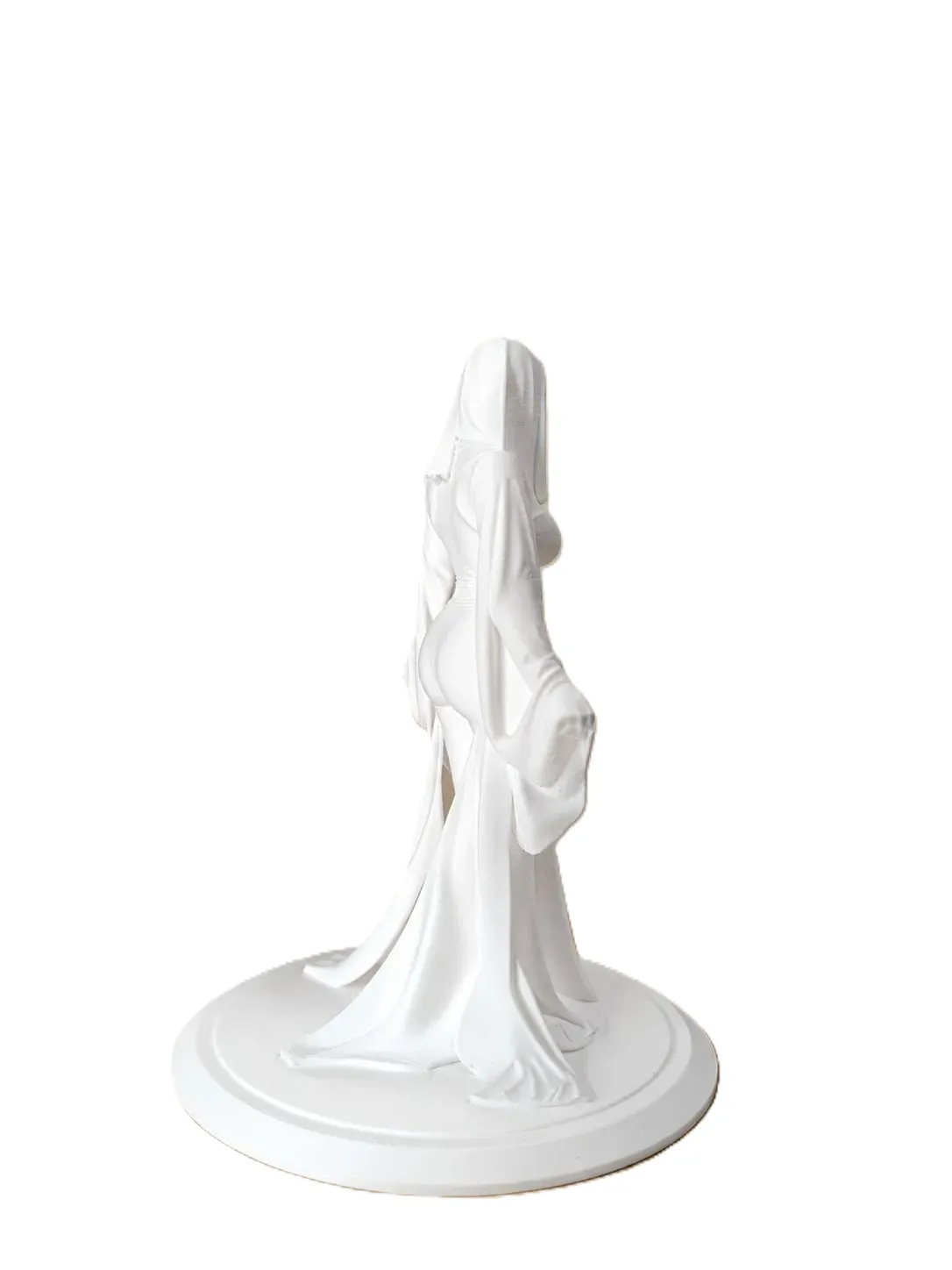 Veiled Ghost Girl Statue view 4