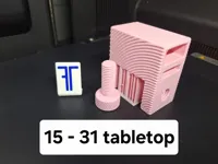 15 - 31mm tabletop extra strong