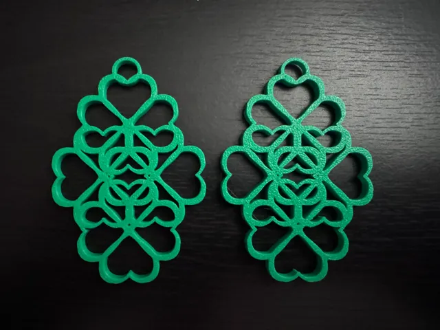 Heart Pattern Earrings