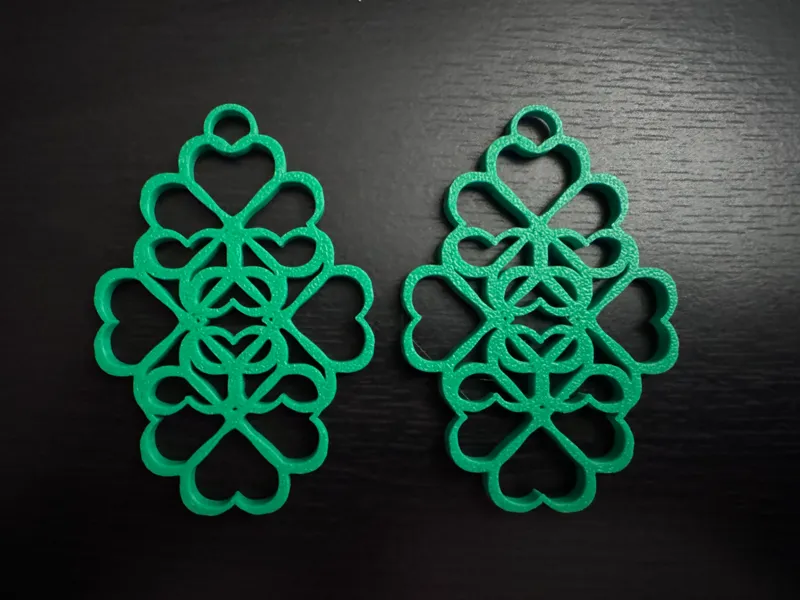 Heart Pattern Earrings