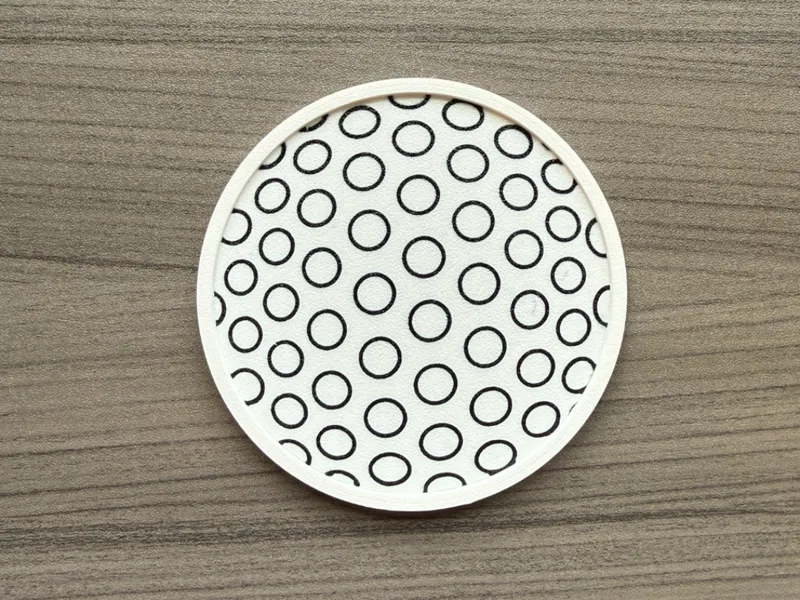 Golf Ball Coasters 90x2mm