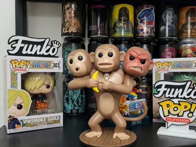 Funko Pop  - Three-Headed Monkey - Monkey Island