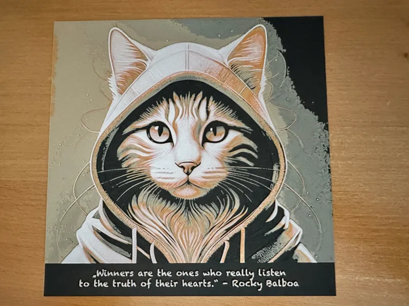 HueForge - Rocky Cat - Winners are...