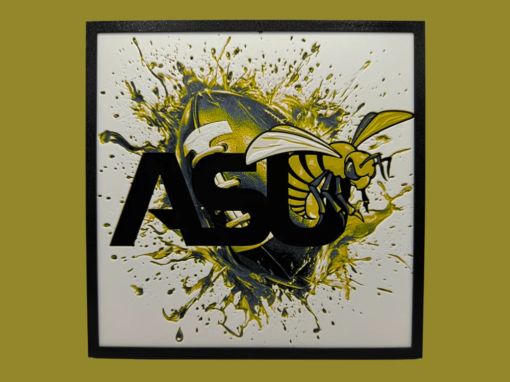 Alabama State University - NCAA Hueforge