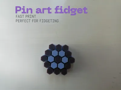 Pin art fidget