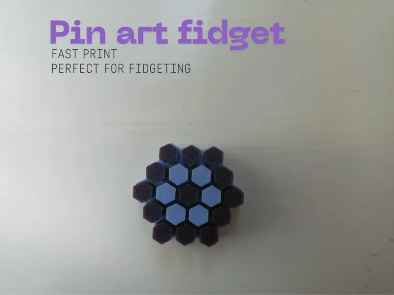 Pin art fidget