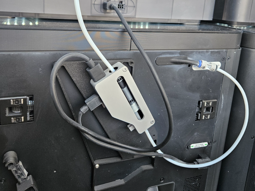 Bambu P1S filament buffer mount