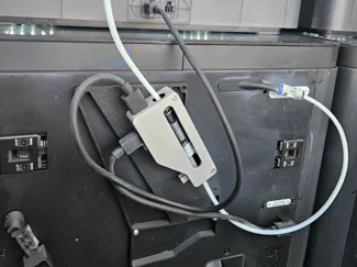 Bambu P1S filament buffer mount