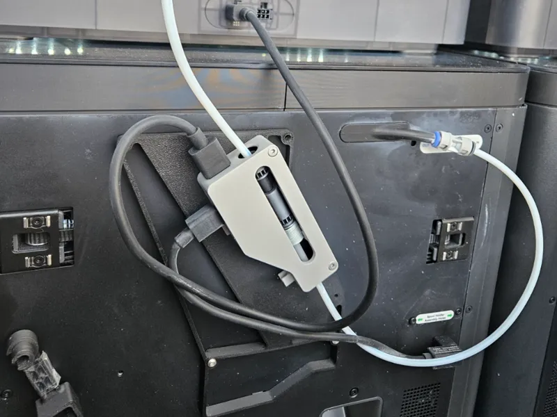 Bambu P1S filament buffer mount