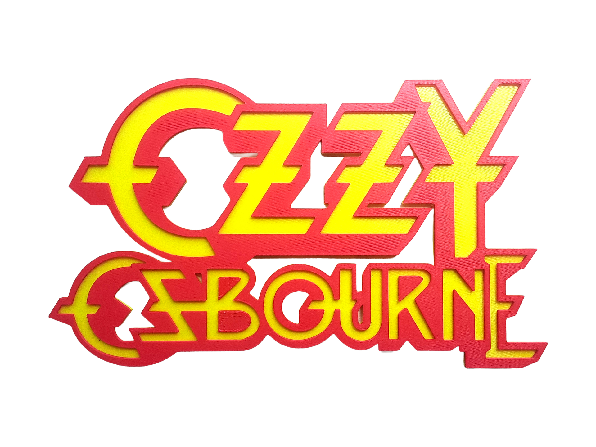 Ozzy Osbourne Logo Heavy Metal 2D Wall Art