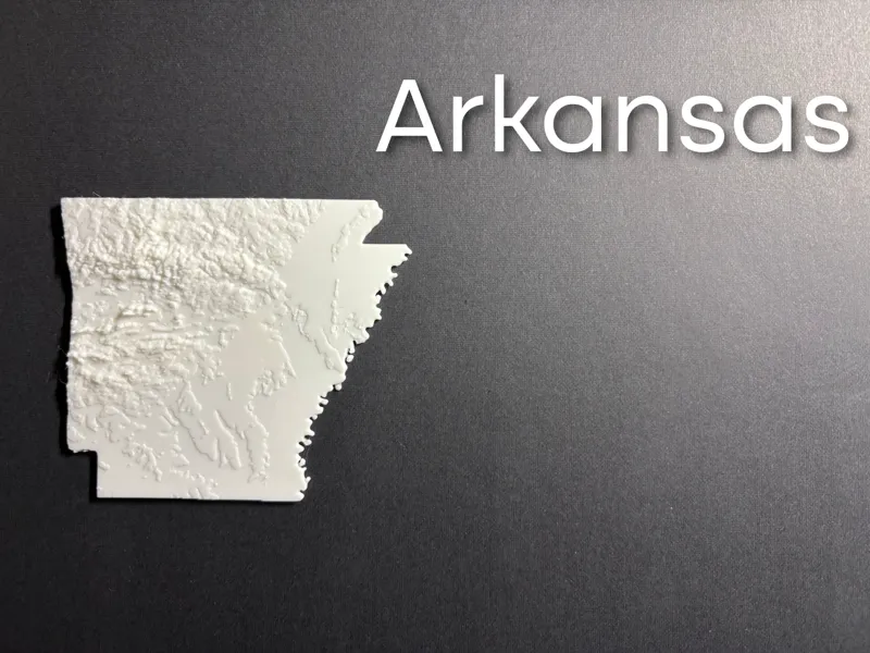 State of Arkansas terrain