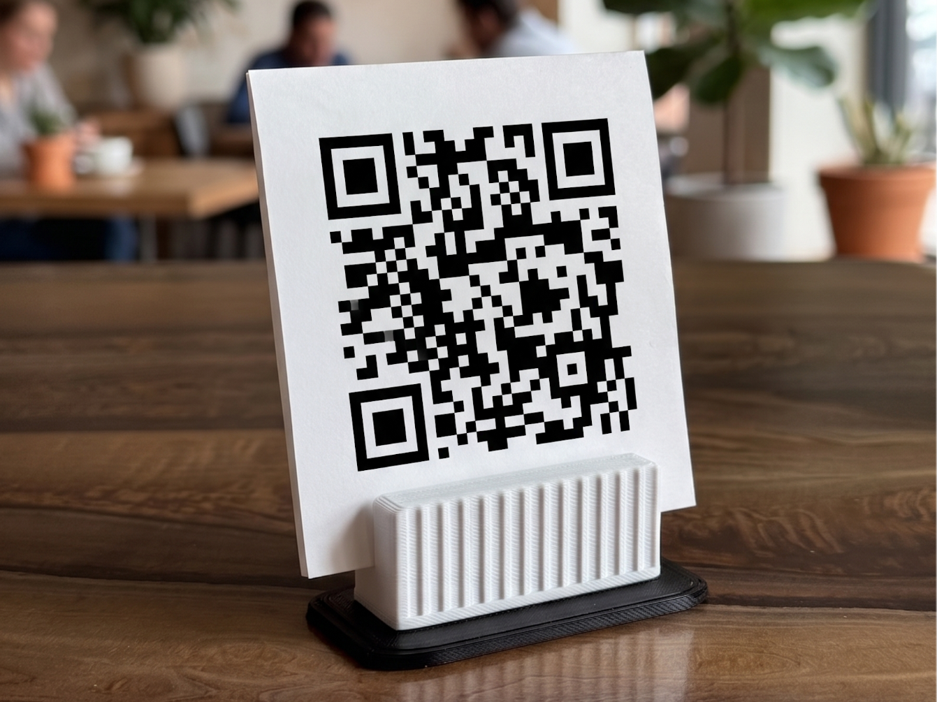 QR/Menu Stand [Easy Print]
