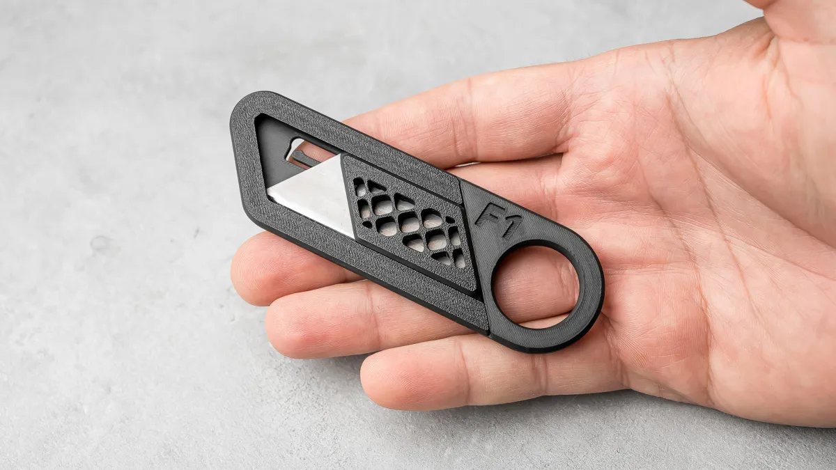 Utility Knife - F1 Gen.2 by FAYRON MakerWorld: Download Free 3D Models - 3D model önizlemesi