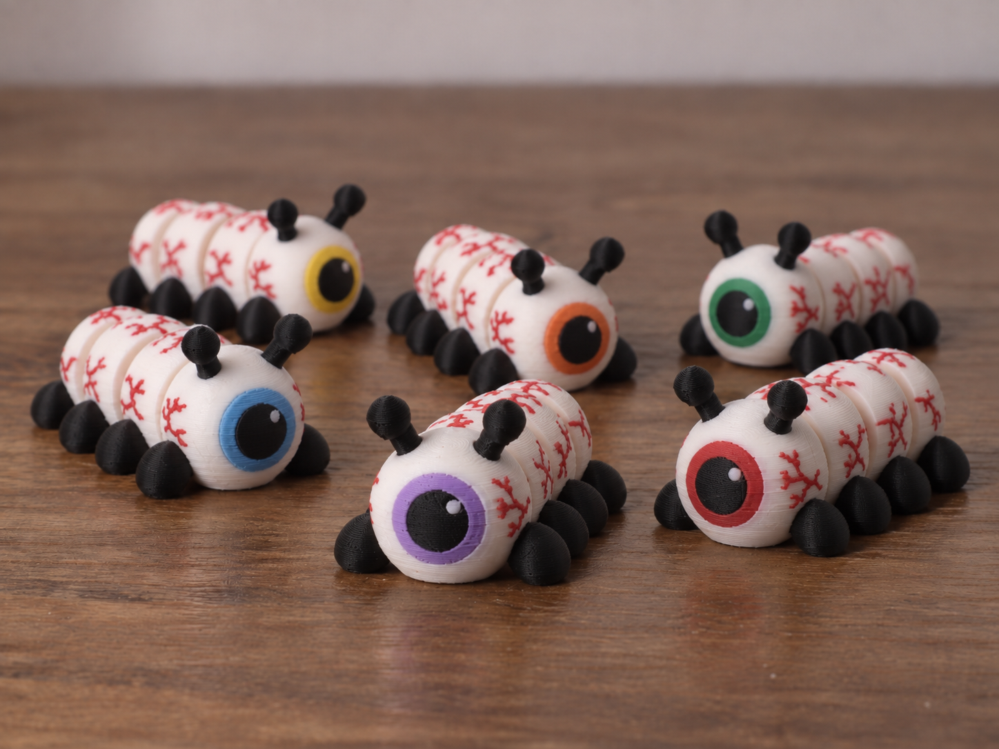 Mini Flexi Eyeball Caterpillar - 1