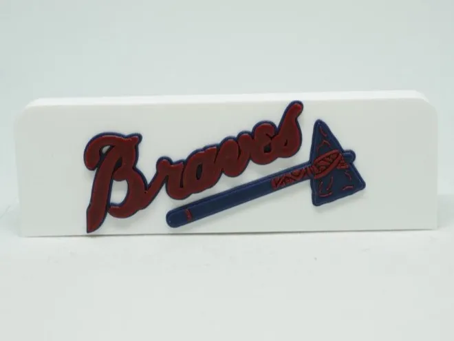 Atlanta Braves Card Stand