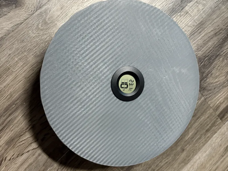 Lid to add Mini Hygrometer Thermometer