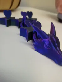 Mini dragon articulé étoile et cœur — photo 2