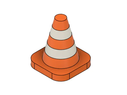 Traffic Cone (20x20x23 mm)