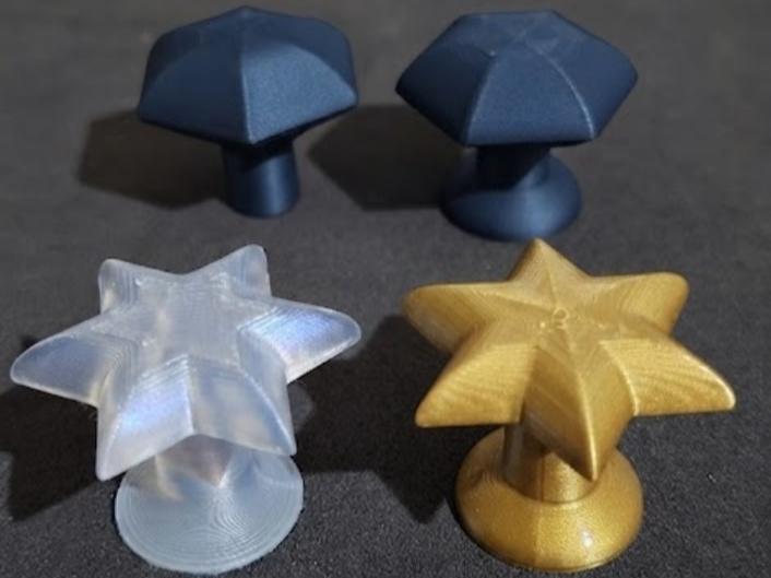 Geometric Cabinet Knobs