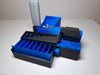 4 Plates, Colored Text, 0.2mm Layer Height
