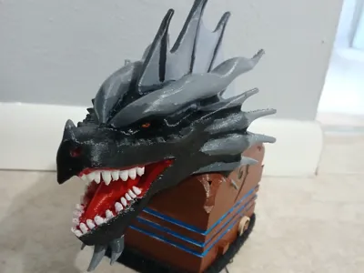 Black Dragon Viola Topper