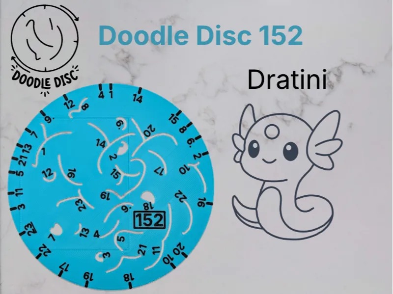 Doodle Disc 152 Dratini