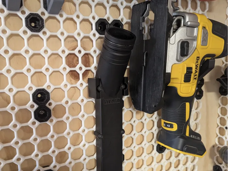 DeWalt Jig Saw Dust Chute holder for Multiboard
