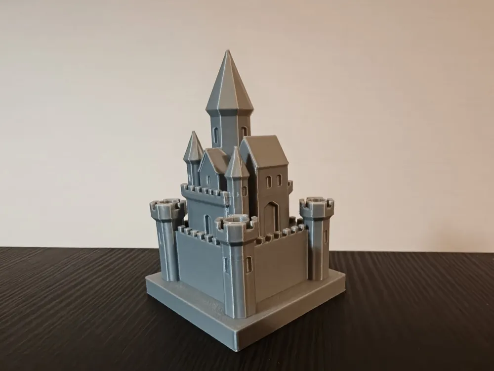 Fantasy Medieval Castle - Free 3D Print Model - MakerWorld