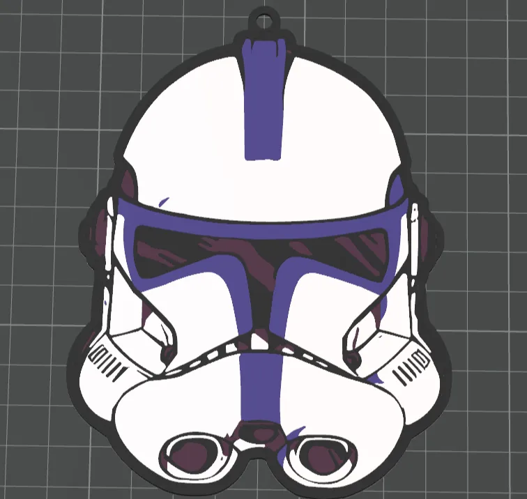 star wars clone keychain