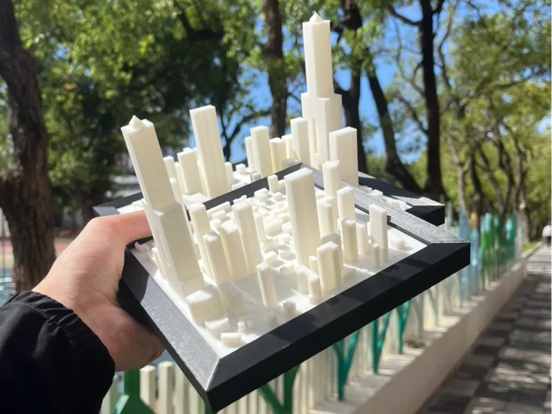 City of Kaohsiung 3D Miniature