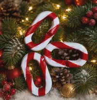 Candy Cane Link Chains