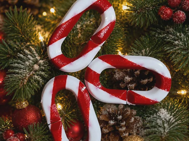Cookies, Drips and Candy Canes! Chain Links