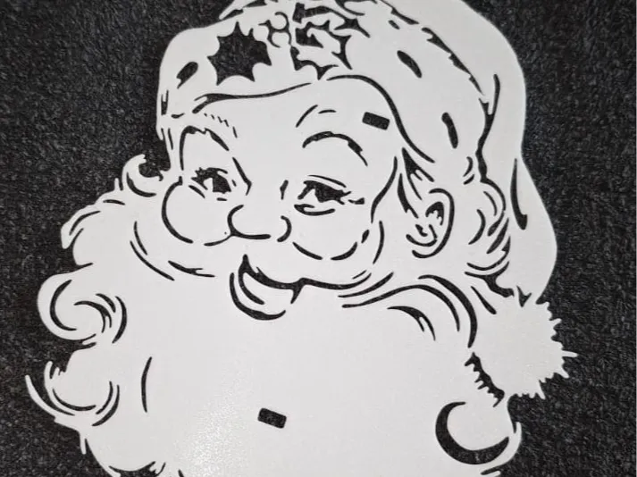 Weihnachtsmann mit Klipps zum anbringen am...