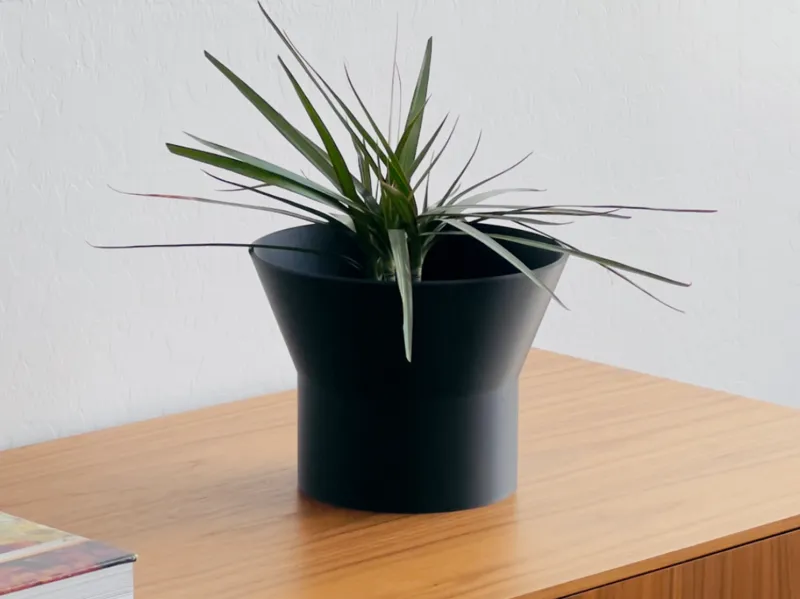 Mid Century Modern Mini Tabletop Planter M2 Style