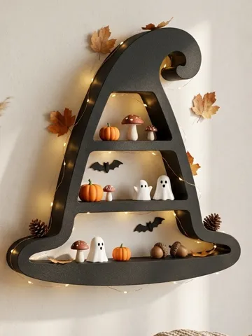 Estante o repisa: Witch Hat Shelf – Halloween Decor — vista de referencia 2