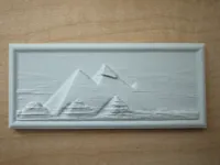 Relief des pyramides de Gizeh — photo 1