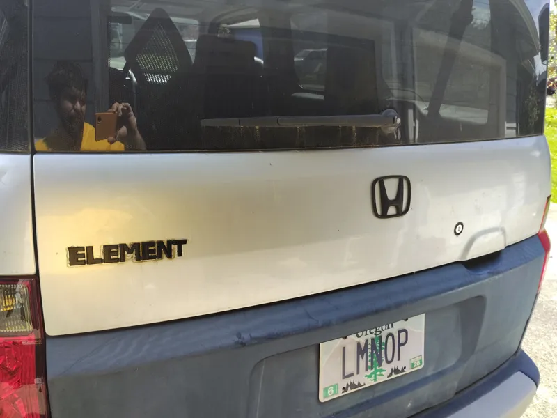 Honda Element Rear Emblem