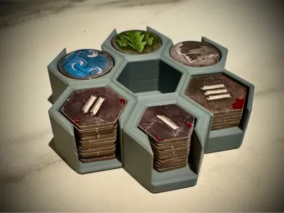 Witcher: The Old World Token Holder / Organizer