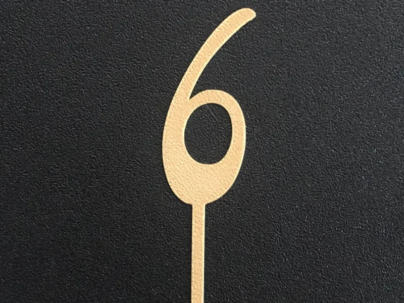 Cake topper 6