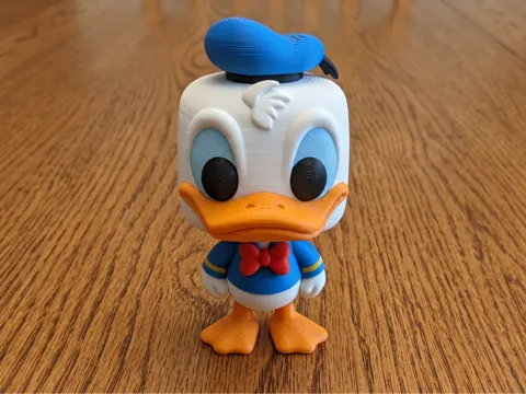 Caja o estuche: Donald Duck Funko — referencia de MakerWorld