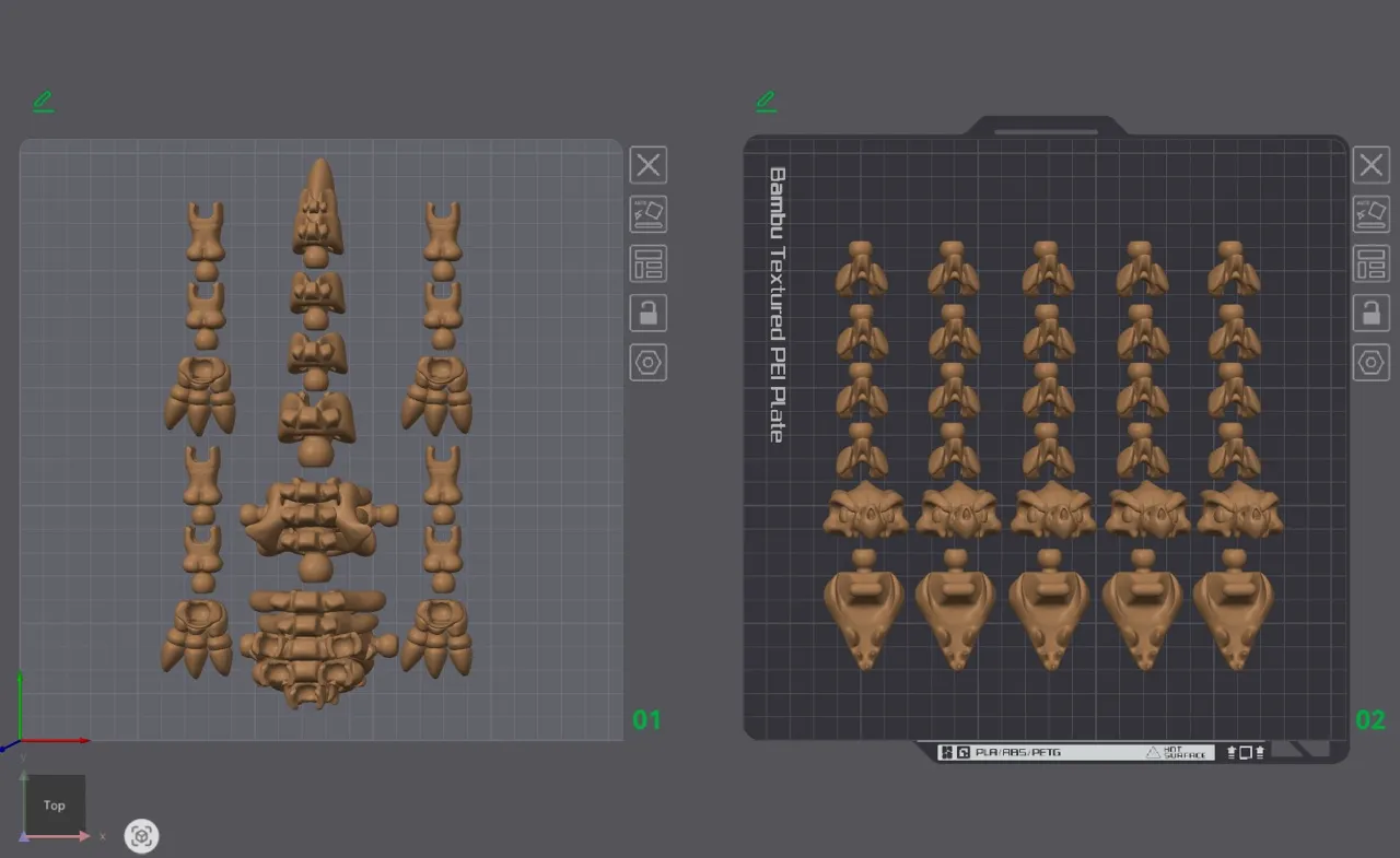 Hydra Skeleton Dragon view 2